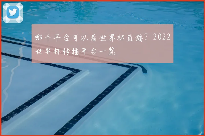哪个平台可以看世界杯直播？2022世界杯转播平台一览